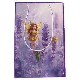 Whimsy Among the Purple Blooms Mittlere Geschenktüte