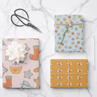 Whimsy Backdesign, Cookies und Kekse Geschenkpapier Set