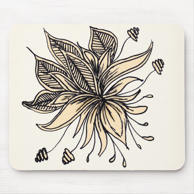 Whimsy Blume Mousepad (Vorne)