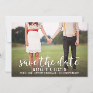 Whimsy Foto-Save the Date Mitteilung Save The Date