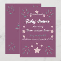 Whimsy-magische Elemente funkeln rosa Stern Babydu