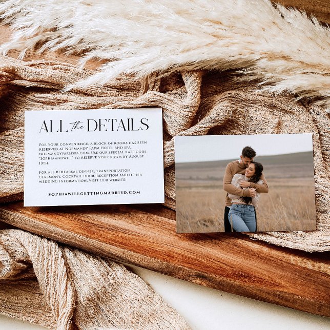 Whimsy Mariage Détails de la carte de boîtier (Créateur téléchargé)