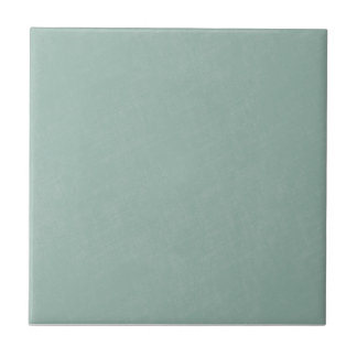 Whimsy Mint Blue Aqua Solid Color Linen Texture Fliese