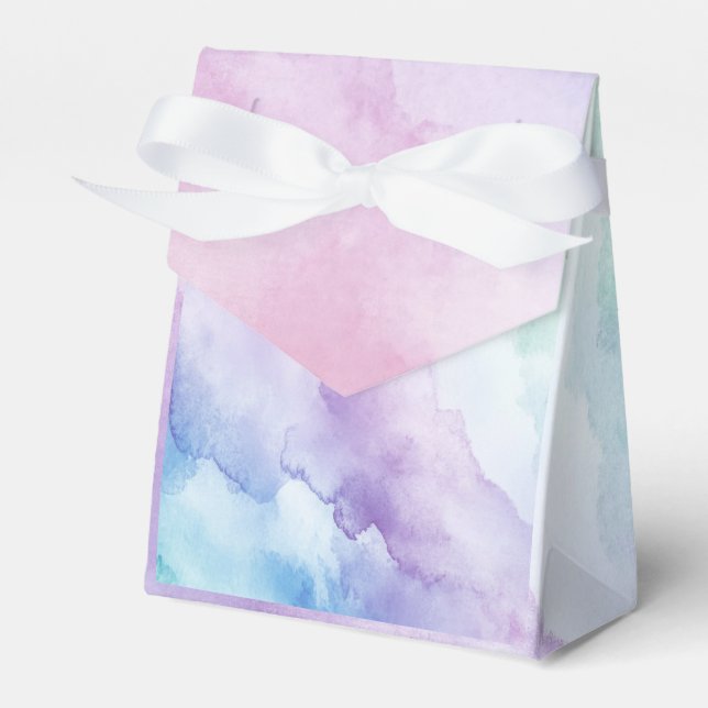 Whimsy Pastell Ribbon Box Geschenkschachtel (Vorderseite)