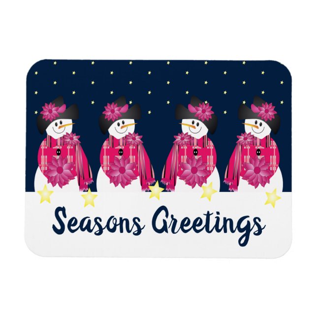 Whimsy und Niedliches Design Magnet (Horizontal)