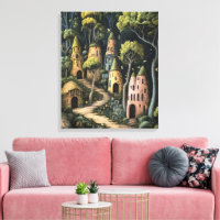 Whimsy-verzauberter Wald
