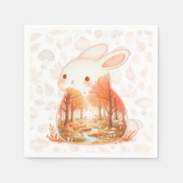 Whimsy Wilderness Critters - das Kaninchen - Serviette