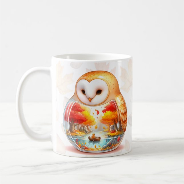 Whimsy Wilderness Critters - the Owl - Kaffeetasse (Links)