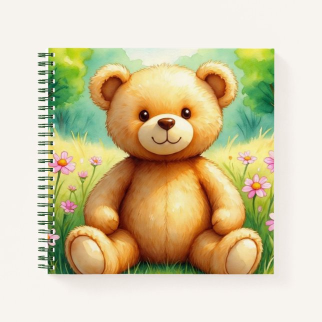 WhimsyTeddyBear Notizbuch (Vorderseite)