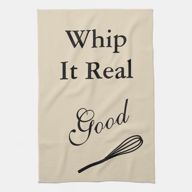 Whip es wirklich gut handtuch (Vertikal)