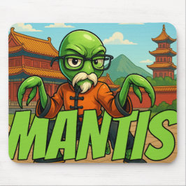 Whip Hand of the Mantis Kung Fu Mouse Pad Mousepad
