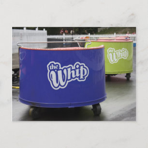 "Whip"-Postkarte Postkarte