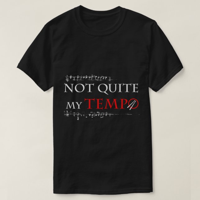 Whiplash - Not quite my tempo wh Classic T-Shirt (Design vorne)