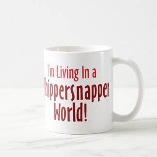 Whippersnapper-klassische weiße Tasse