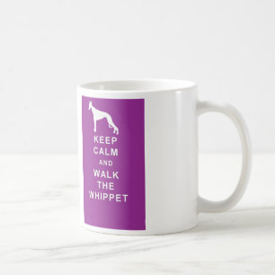WHIPPET behalten ruhigen Weg der Whippet Kaffeetasse