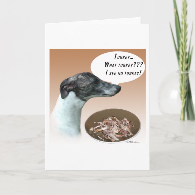 Whippet die Türkei Karte (Vorderseite)
