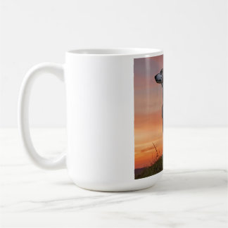 Whippet Élégant café Mug