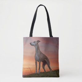 Whippet Elegante Schulter-Tasche Tasche