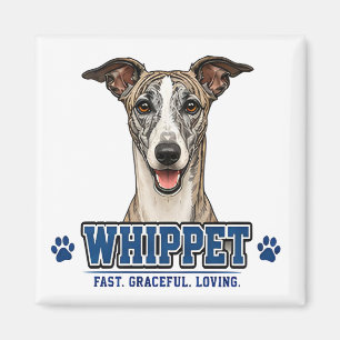 🐾 Whippet-Fan-Geschenk🐾 Magnet