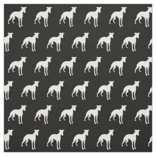 Whippet Hund Silhouette Haustier Stoff