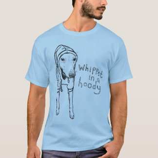 Whippet in einem Hoody