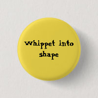 Whippet in Form - kleiner Knopf