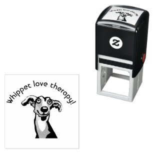 Whippet-Liebe Permastempel