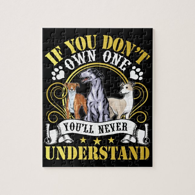 Whippet Lover | Ich besitze eine Whippet, also ver (Vertikal)