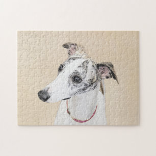 Whippet-Malerei - Süße originelle Hundekunst