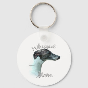 Whippet Mama 2 Schlüsselanhänger