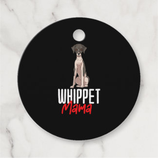 Whippet Mama Geschenkanhänger