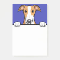 Whippet Niedlich Peeking Welpe Hund Lover Geschenk