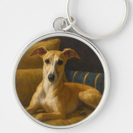 Whippet Schlüsselanhänger