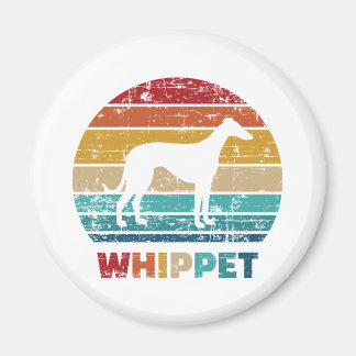 Whippet Vintag Magnet