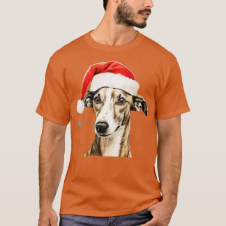 Whippet Weihnachten T-Shirt