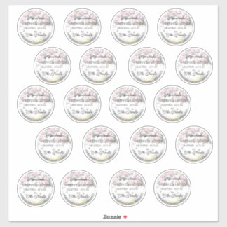 Whippig Honig hausgemachte Runde Labels Vinyl Stic