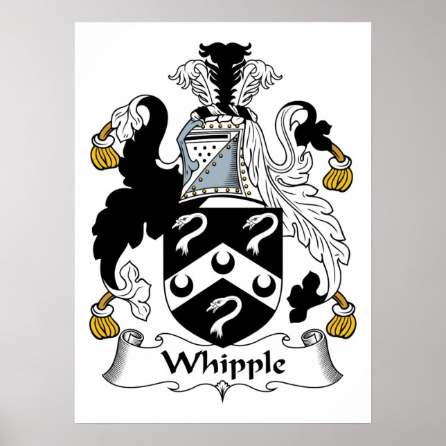 Whipple Familienwappen Poster (Vorne)