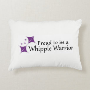 Whipple Kriegers-Kissen-Logo Zierkissen