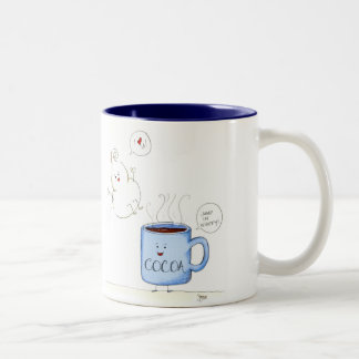 Whippy u. Kakao Zweifarbige Tasse