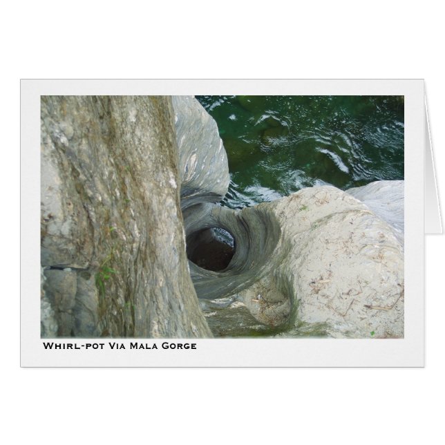 Whirl-Topf über Mala Schlucht (Vorderseite (Horizontal))