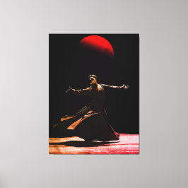 Whirling Dervish Sufi Spiritual Dance Islamic Art Leinwanddruck