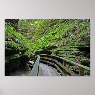Whirlpool Chambers Hexe Gulch Wisconsin Dells Poster