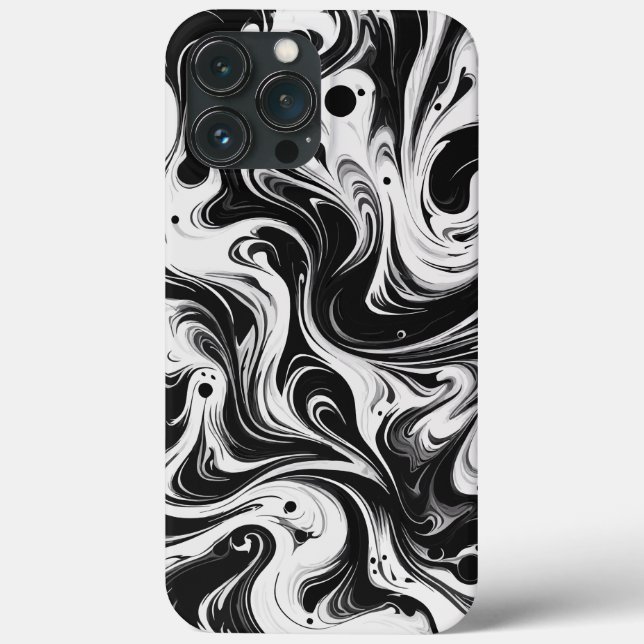 Whirlpool des Tintenmusters Case-Mate iPhone Hülle (Rückseite)