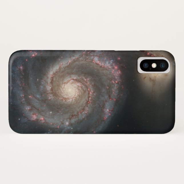 Whirlpool Galaxy (Space) (Universe) (Messier 51A) Case-Mate iPhone Hülle (Rückseite (Horizontal))