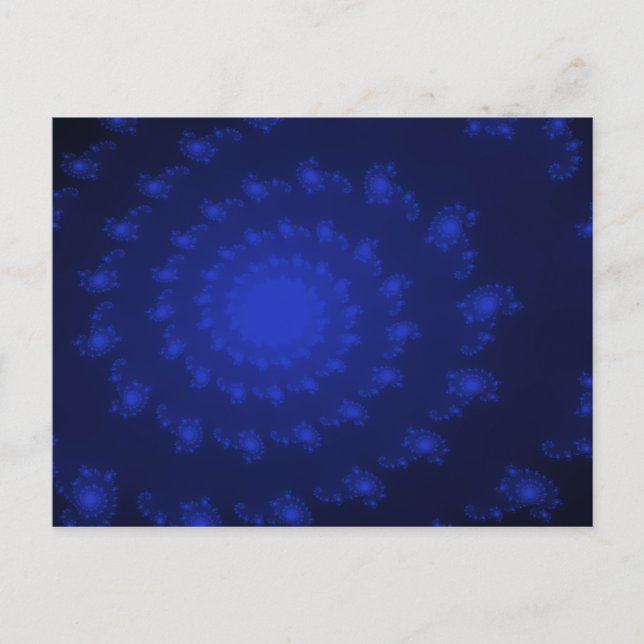 Whirlpool Ozeantiefen Postkarte (Vorderseite)