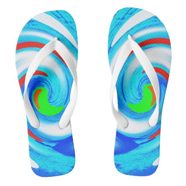 Whirlpools-Mode Flip Flops (Fußbett)
