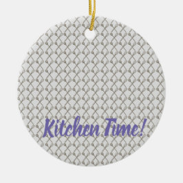 Whisk and Cooking Spoon Muster für Köche in der Kü Keramik Ornament