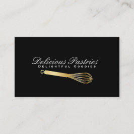 Whisk (Gold) | Kulinarischer Meister Visitenkarte