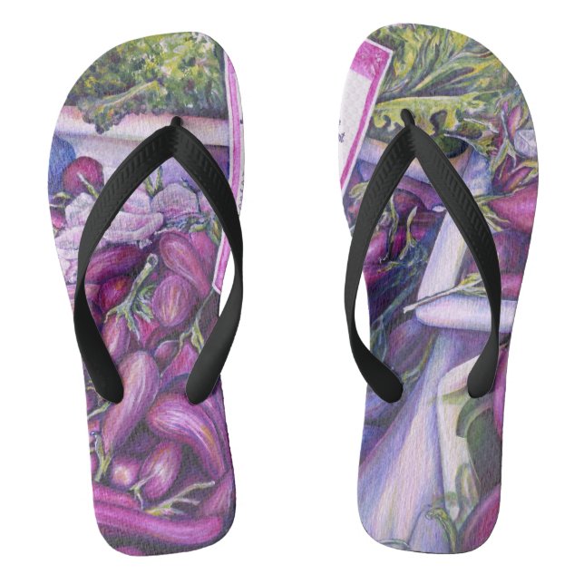 Whisk Well for Whale Soup Flip Flops (Fußbett)