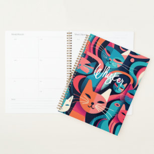 "Whisker Cats" Planificateur personnalisé pour Amo